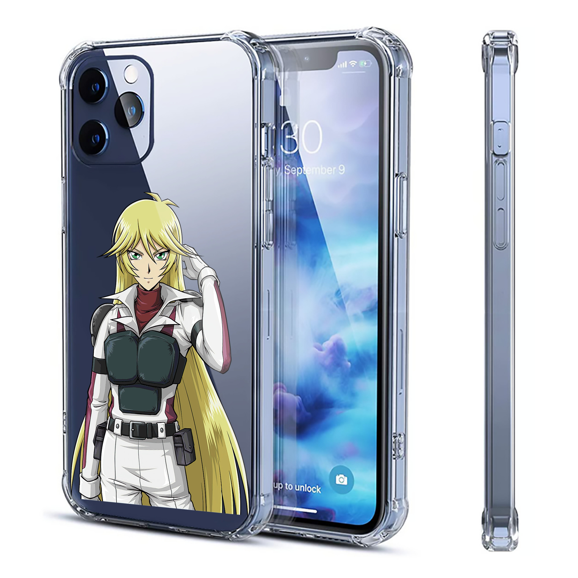 （画像用） 遊☆戯☆王 Yu-Gi-Oh! 【iPhone 12シリーズ対応】透明スマホケース（クリアソフトケース）